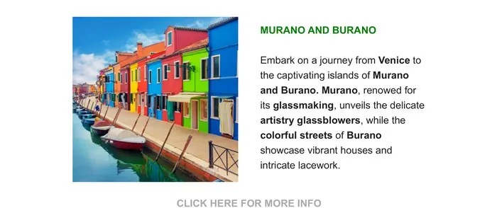 Murano and Burano tour